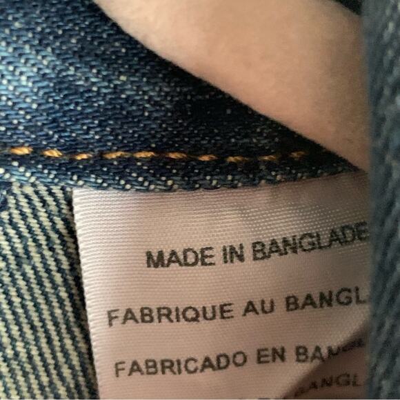 Levi Strauss 72334 Men’s  Blue Denim Trucker Jacket Size XL - Picture 9 of 11